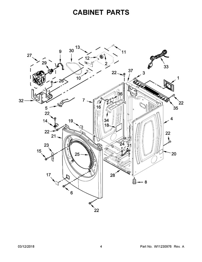 Diagram for WGD92HEFBD1