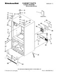 Diagram for 02 - Cabinet Parts