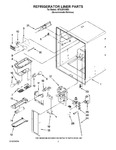 Diagram for 03 - Refrigerator Liner Parts