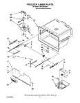 Diagram for 07 - Freezer Liner Parts