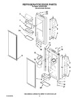 Diagram for 08 - Refrigerator Door Parts