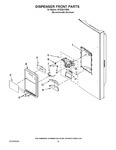 Diagram for 09 - Dispenser Front Parts