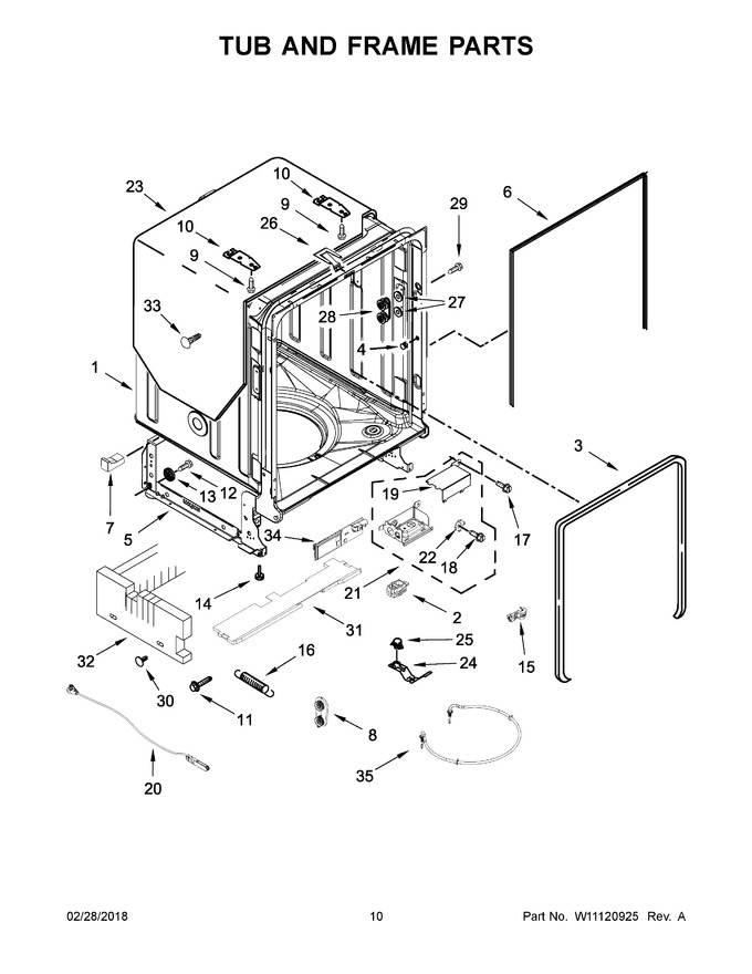 Diagram for WDTA75SAHZ0