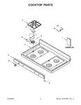 Diagram for 02 - Cooktop Parts