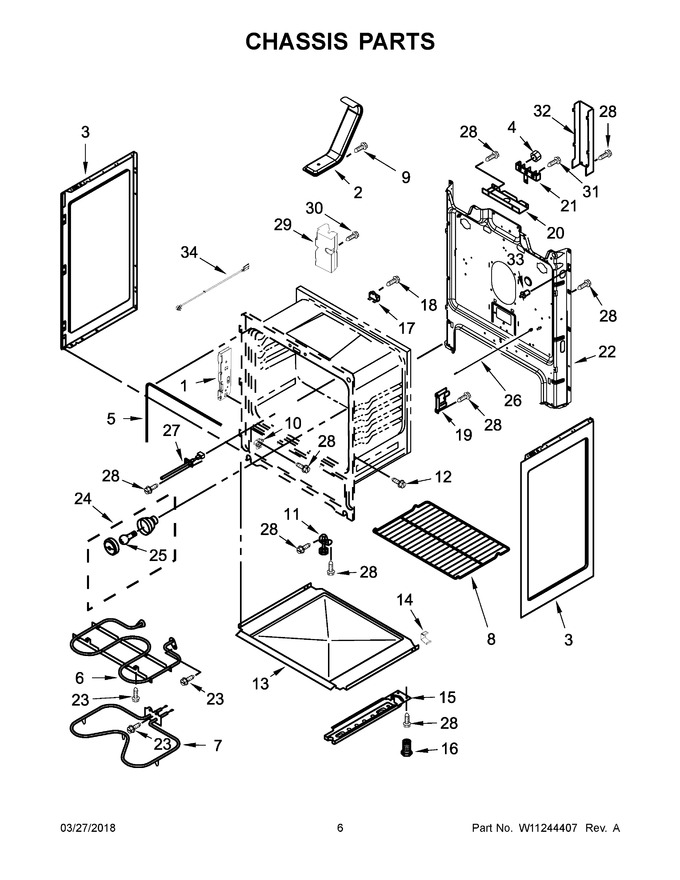 Diagram for YIES350XW4