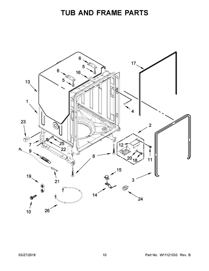 Diagram for WDF770SAFZ2