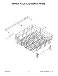 Diagram for 09 - Upper Rack And Track Parts