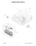 Diagram for 10 - Lower Rack Parts