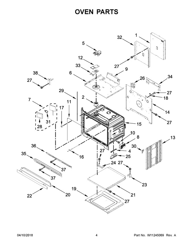 Diagram for KODE500EBS04