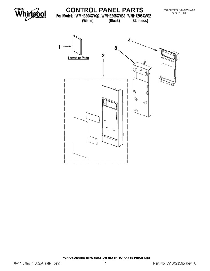 Diagram for WMH3205XVB2