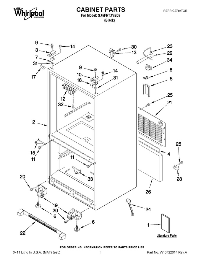 Diagram for GX5FHTXVB05