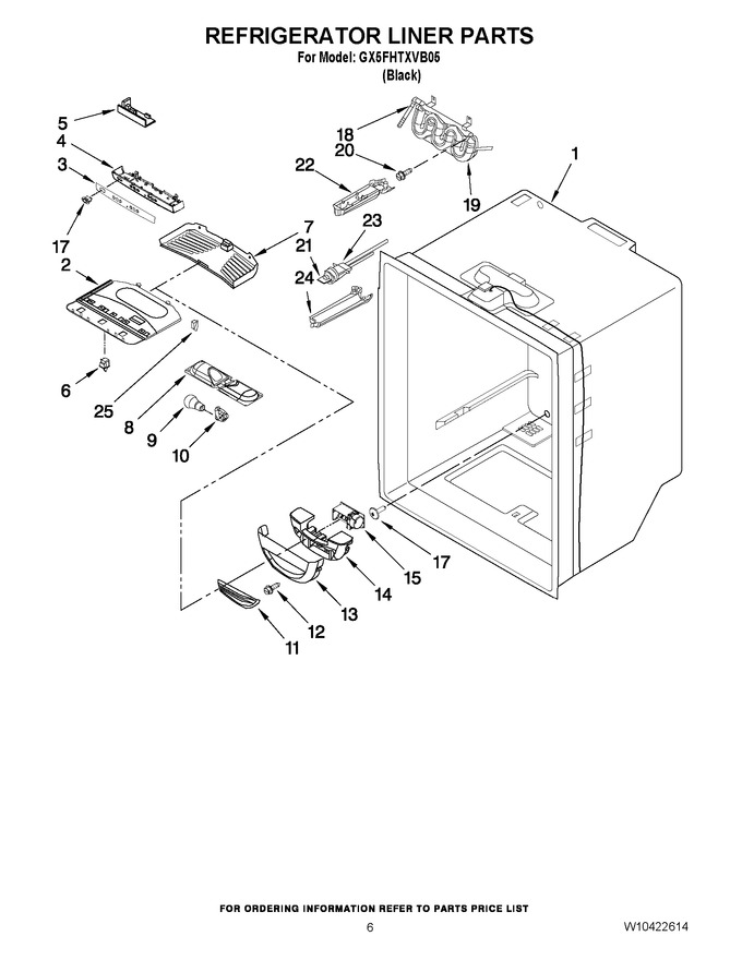 Diagram for GX5FHTXVB05