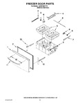 Diagram for 10 - Freezer Door Parts