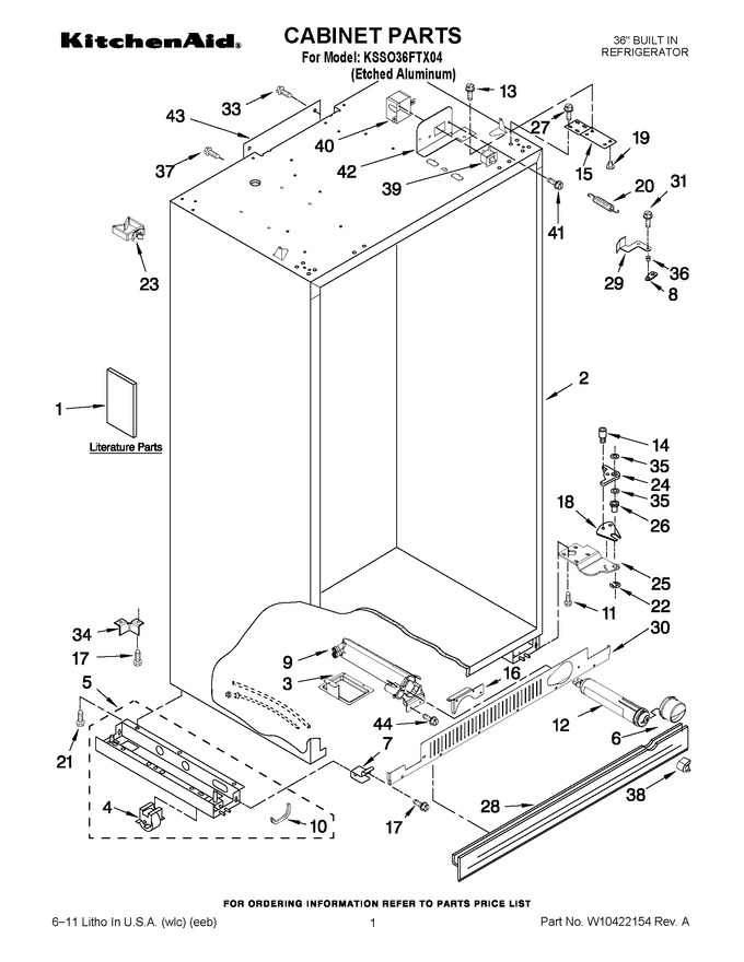 Diagram for KSSO36FTX04