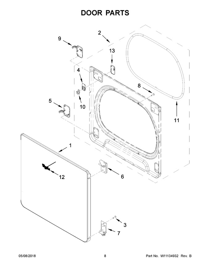 Diagram for WED8500DR4