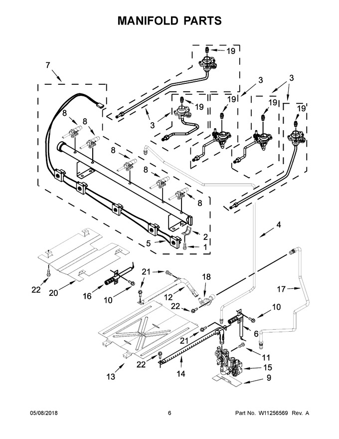 Diagram for WFG550S0HW1