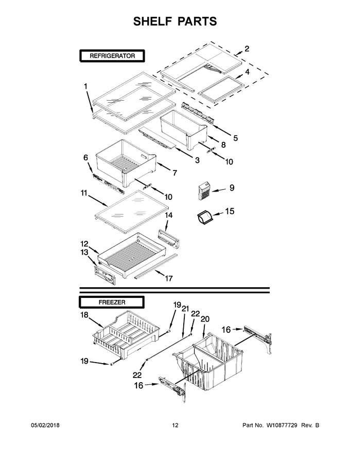 Diagram for WRF560SFYB05