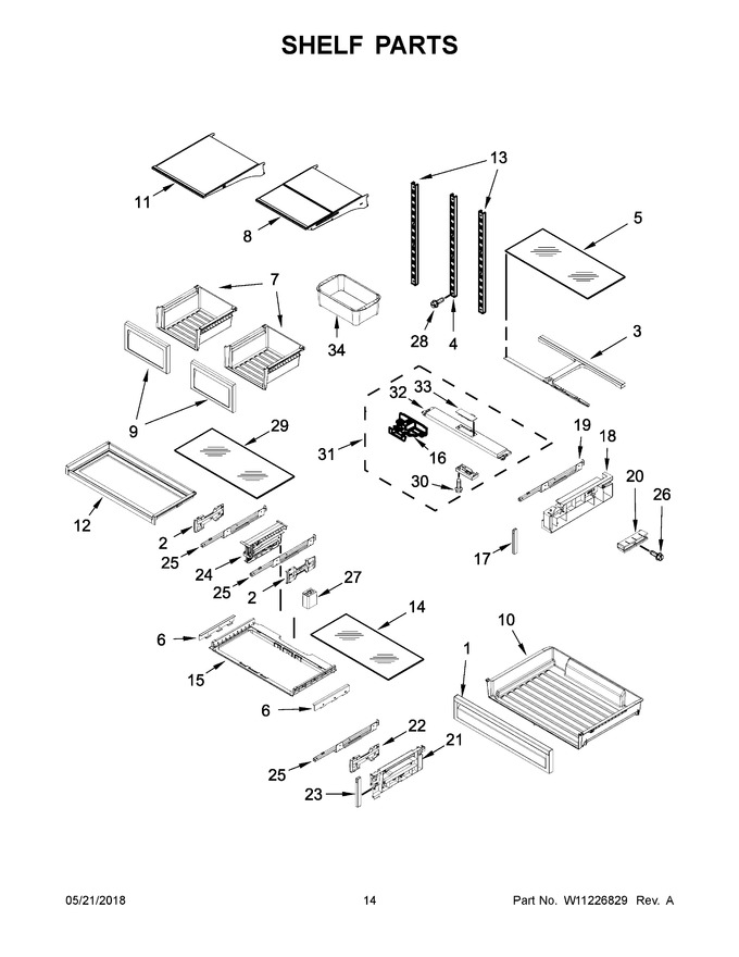 Diagram for KRFF507HWH00