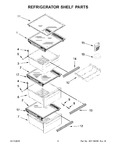 Diagram for 04 - Refrigerator Shelf Parts