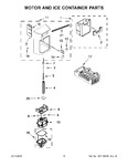 Diagram for 06 - Motor And Ice Container Parts