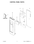 Diagram for 02 - Control Panel Parts