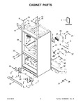 Diagram for 02 - Cabinet Parts