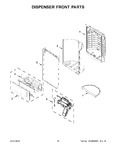 Diagram for 09 - Dispenser Front Parts