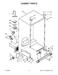 Diagram for 02 - Cabinet Parts