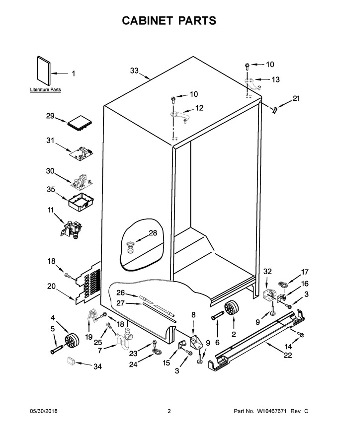 Diagram for KSC24C8EYB02