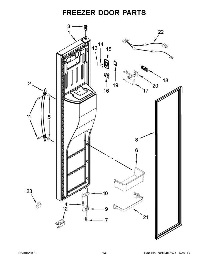 Diagram for KSC24C8EYW02