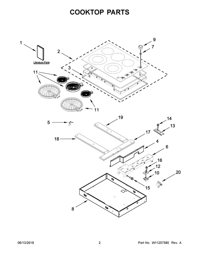 Diagram for KCES550HSS00