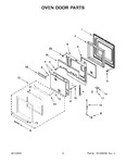 Diagram for 05 - Oven Door Parts