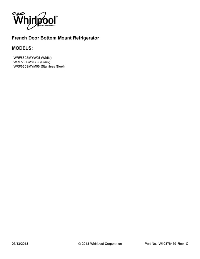 Diagram for WRF560SMYB05