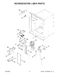 Diagram for 03 - Refrigerator Liner Parts