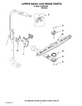 Diagram for 07 - Upper Wash And Rinse Parts