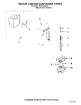 Diagram for 05 - Motor And Ice Container Parts