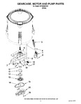 Diagram for 04 - Gearcase, Motor And Pump Parts