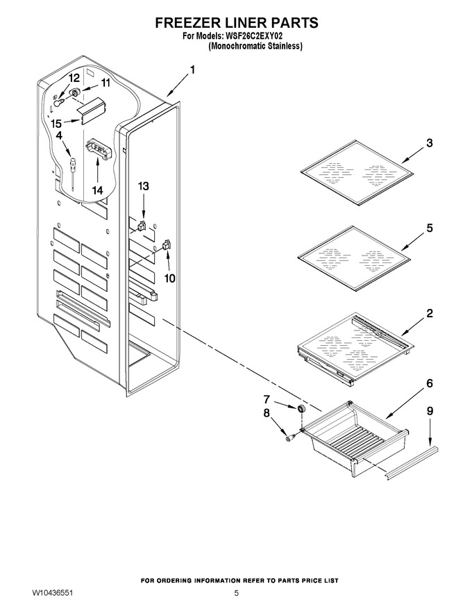 Diagram for WSF26C2EXY02