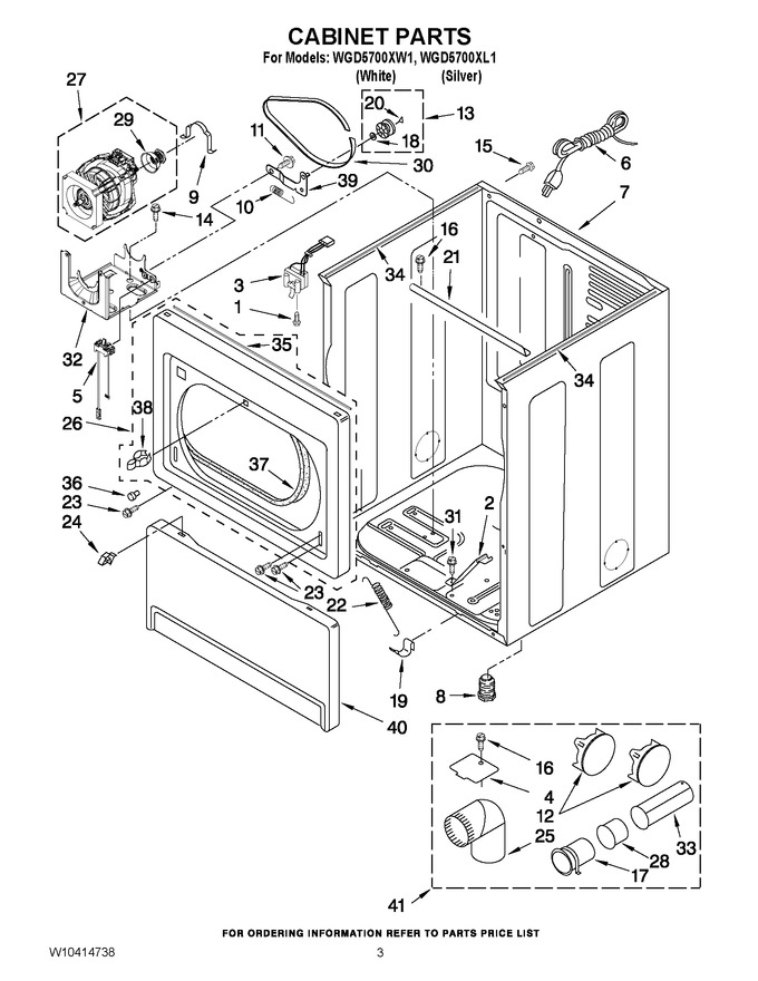 Diagram for WGD5700XW1