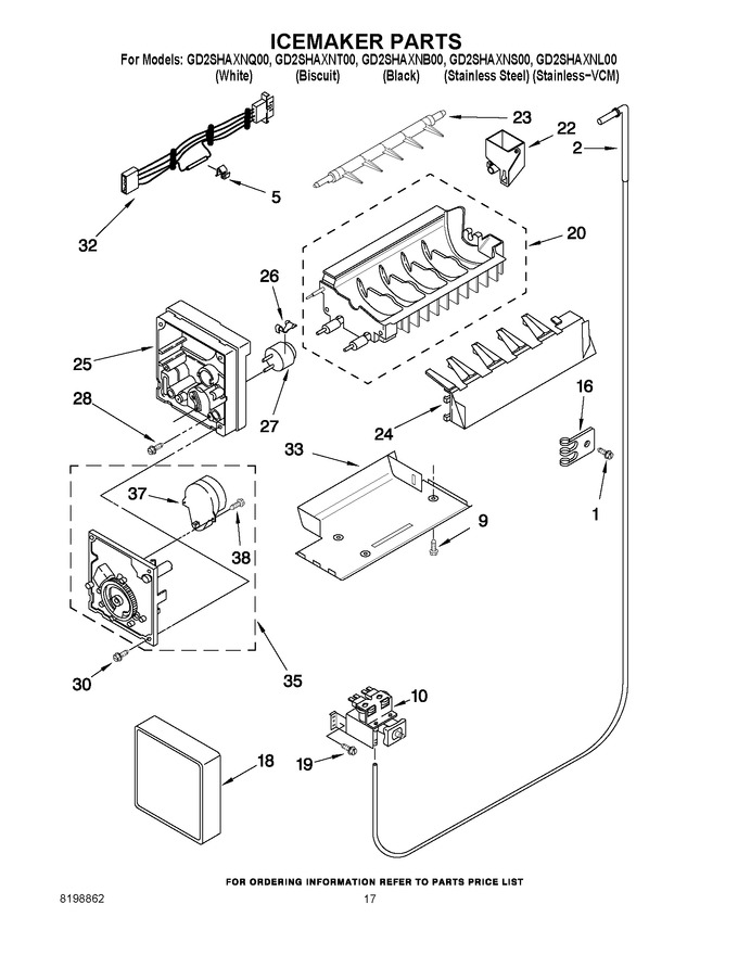 Diagram for GD2SHAXNS00