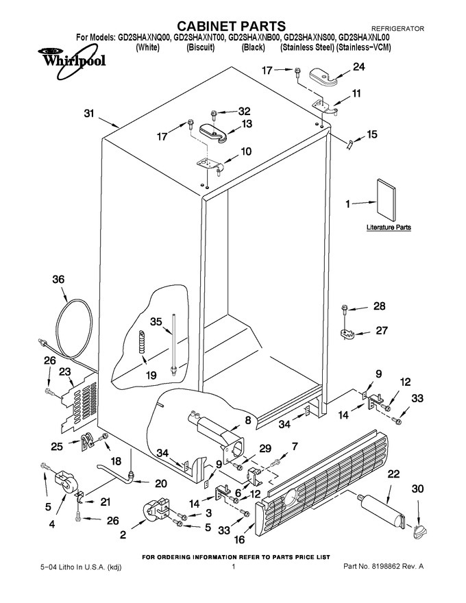 Diagram for GD2SHAXNL00