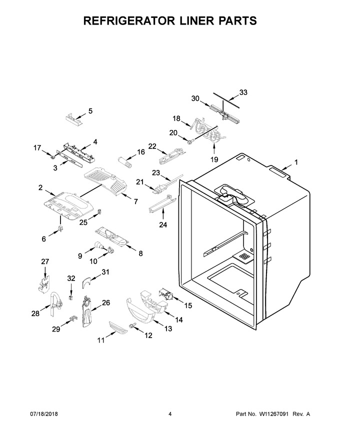 Diagram for WRF535SWHZ01