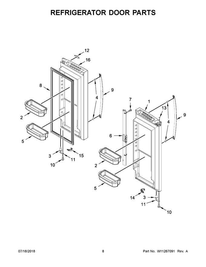 Diagram for WRF535SWHZ01