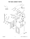 Diagram for 02 - Top And Cabinet Parts