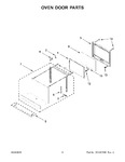 Diagram for 04 - Oven Door Parts