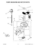 Diagram for 07 - Pump, Washarm And Motor Parts