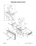 Diagram for 06 - Freezer Door Parts