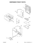 Diagram for 09 - Dispenser Front Parts