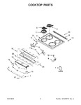 Diagram for 02 - Cooktop Parts