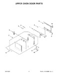 Diagram for 04 - Upper Oven Door Parts